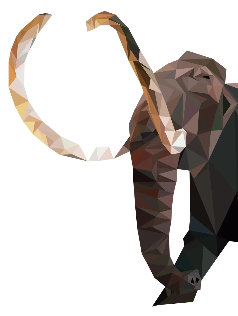 Mastodon Low Poly